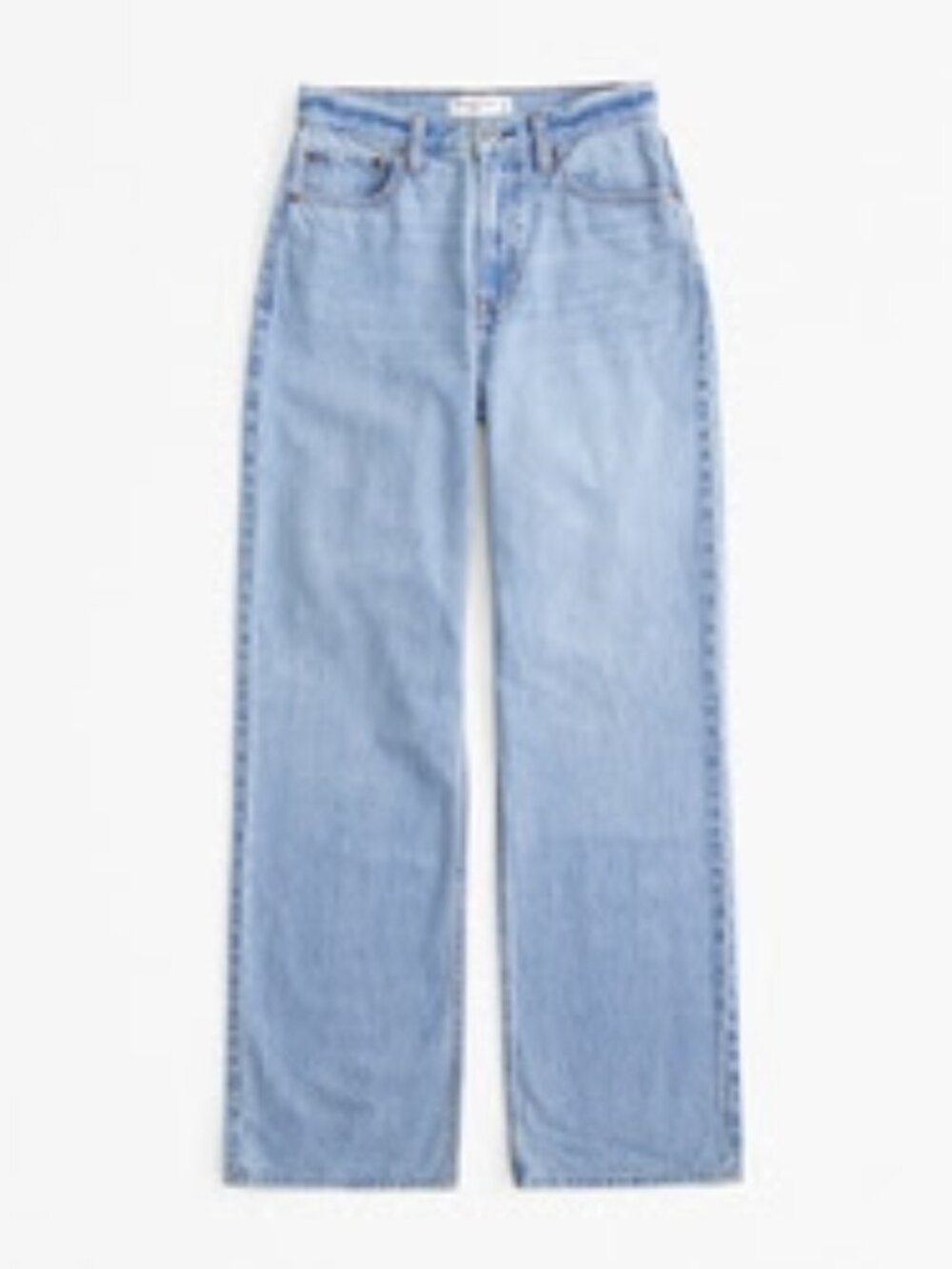 Light Wash Curve Love High Rise Loose Jean - Long
